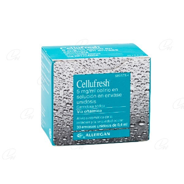 CELLUFRESH 5 mg/ml COLIRIO EN SOLUCION EN ENVASE...