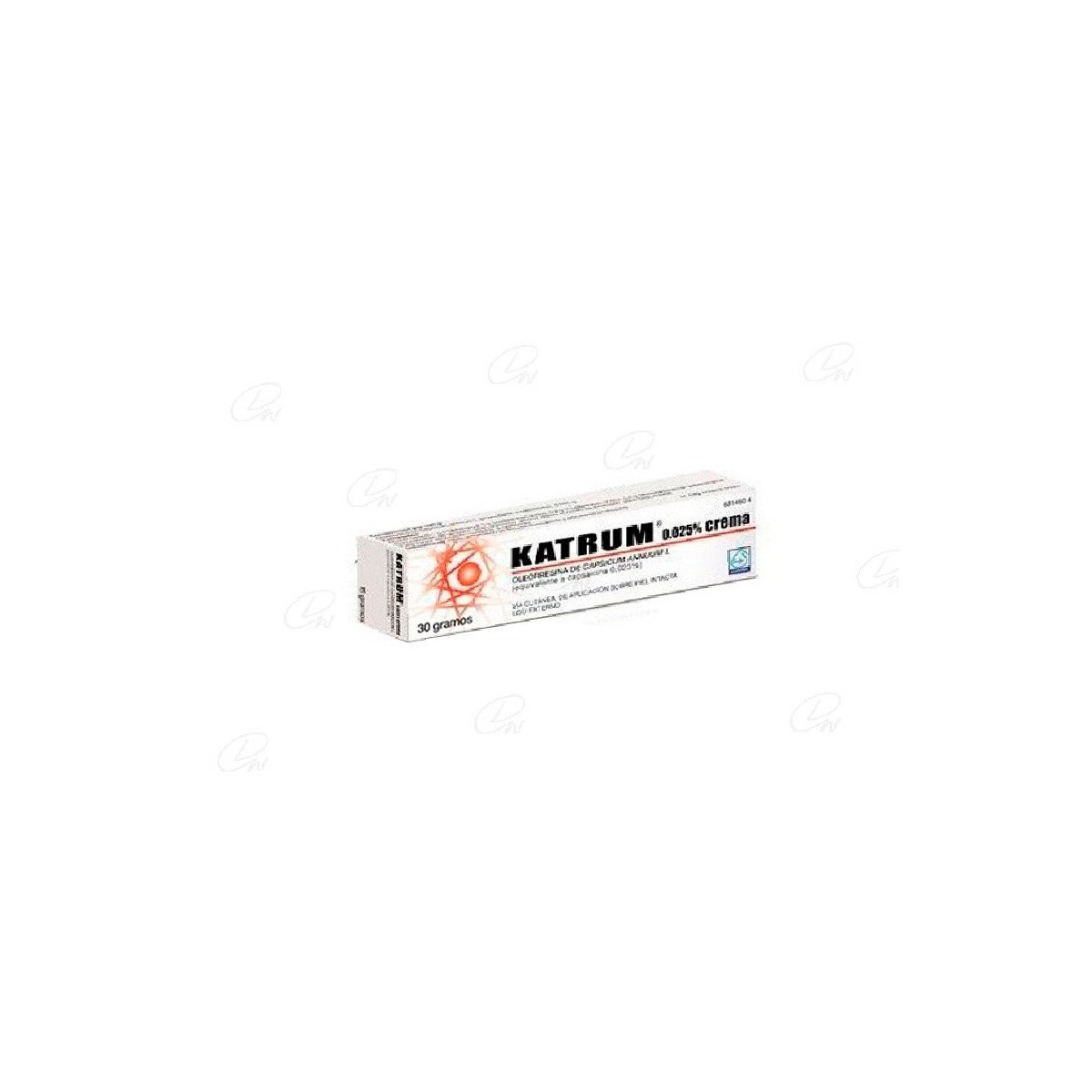 KATRUM  0,025 % CREMA, 1 tubo de 30 g