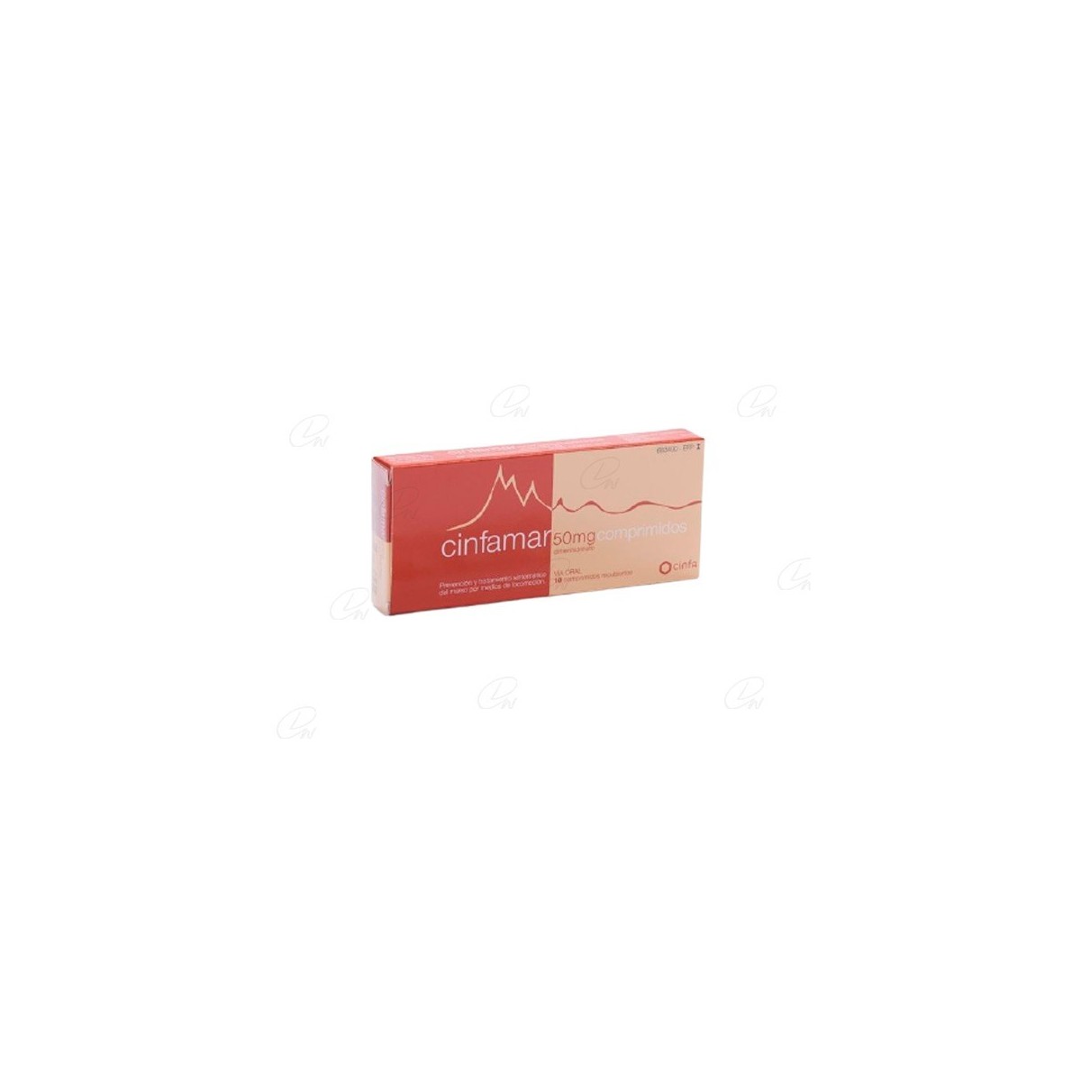 CINFAMAR 50 mg COMPRIMIDOS RECUBIERTOS, 4...