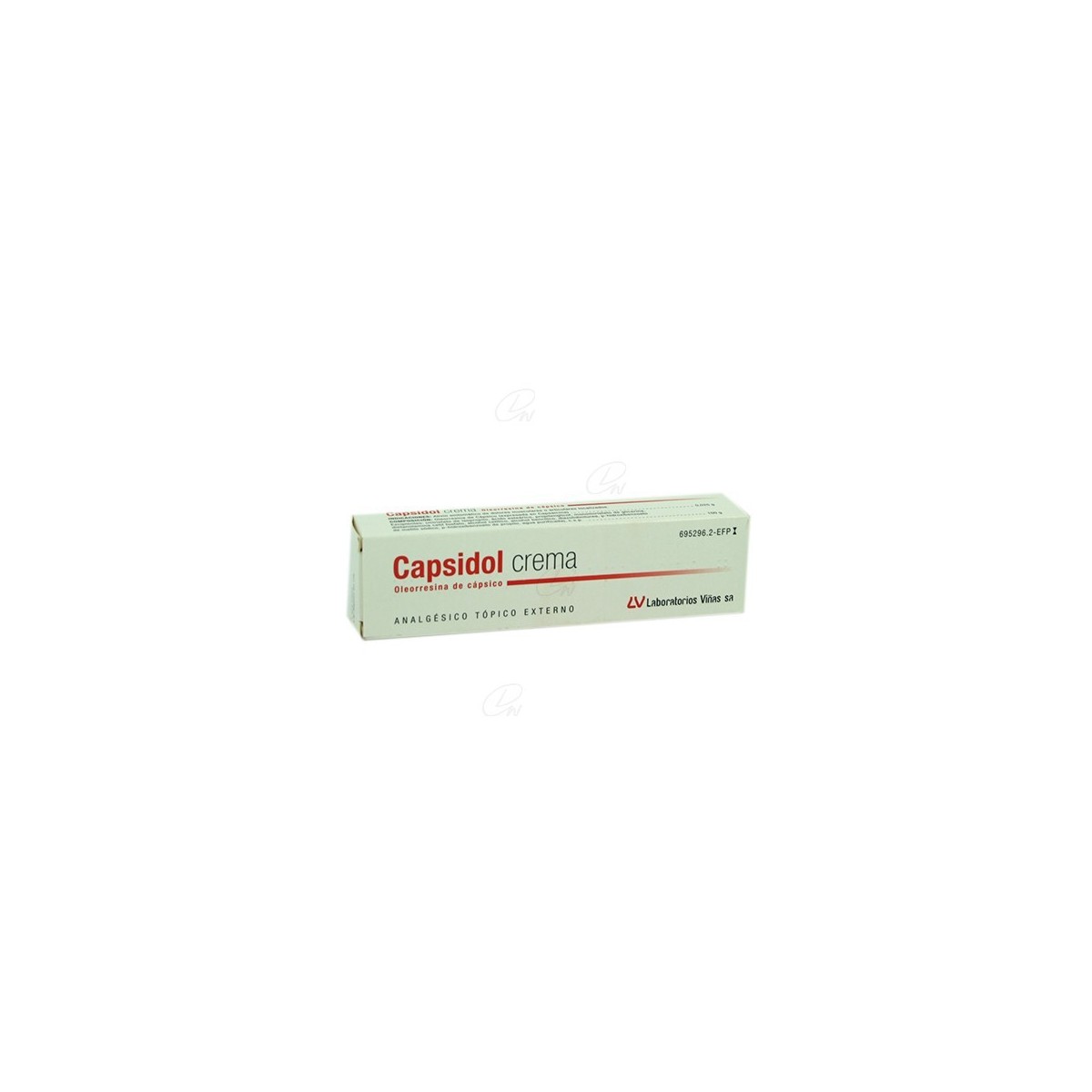 CAPSIDOL 0,25mg/g CREMA, 1 tubo de 30 g