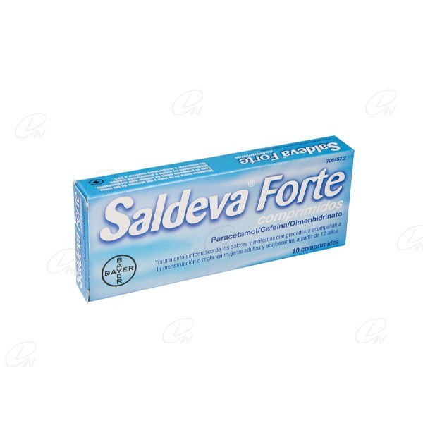 SALDEVA FORTE COMPRIMIDOS, 10 comprimidos
