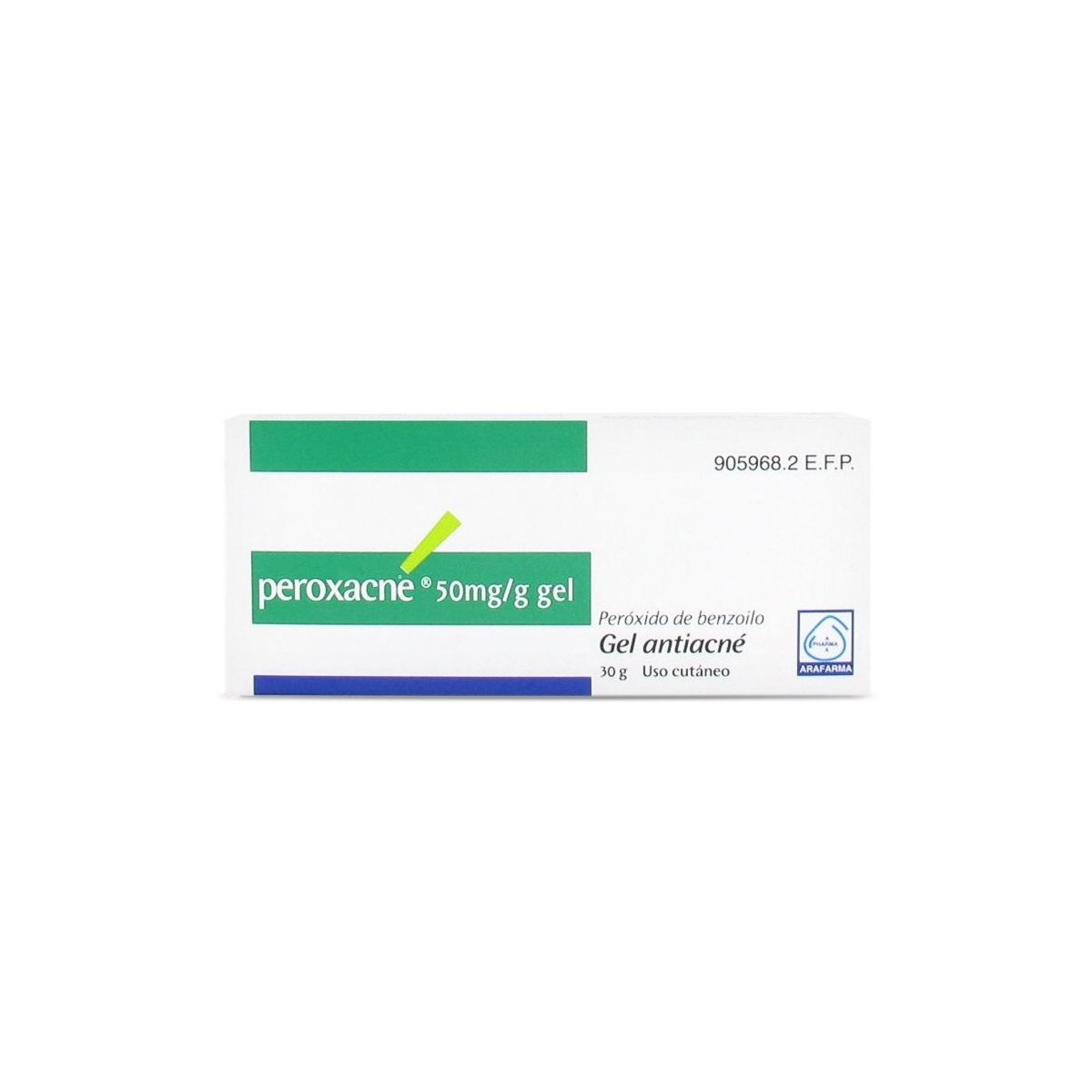 PEROXACNE 50 mg/g GEL, 1 tubo de 30 g