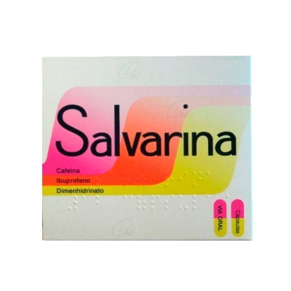 SALVARINA CAPSULAS DURAS, 24 cápsulas