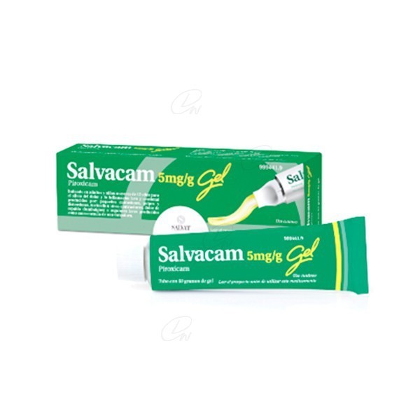 SALVACAM 5mg/g  GEL, 1 tubo de 60 g