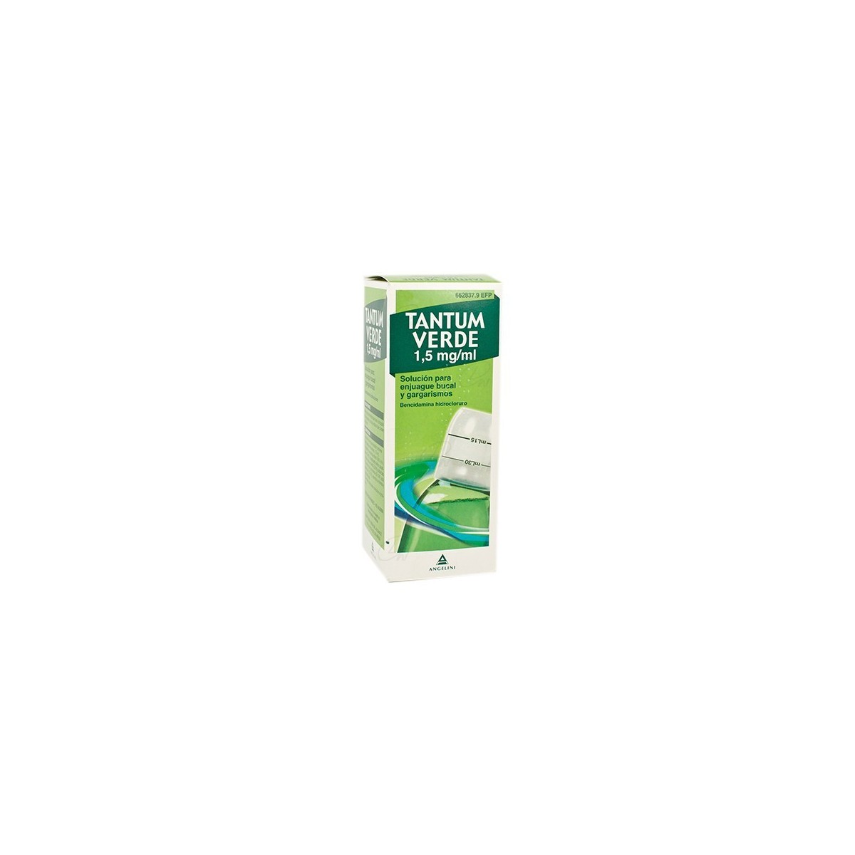 TANTUM VERDE 1,5 mg/ml SOLUCION PARA ENJUAGUE...