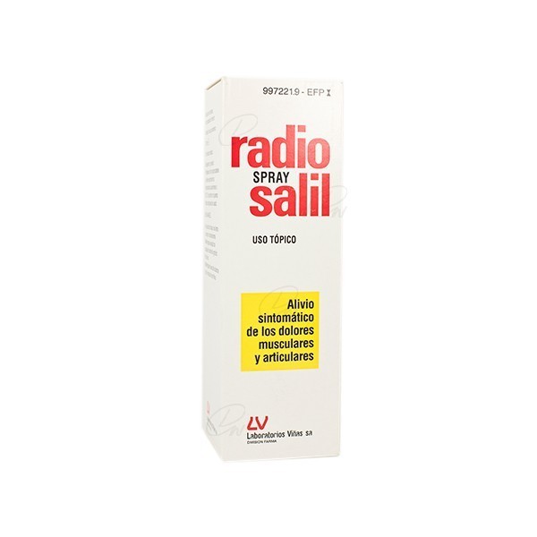 RADIO SALIL SPRAY SOLUCION PARA PULVERIZACION CUTANEA, 1...