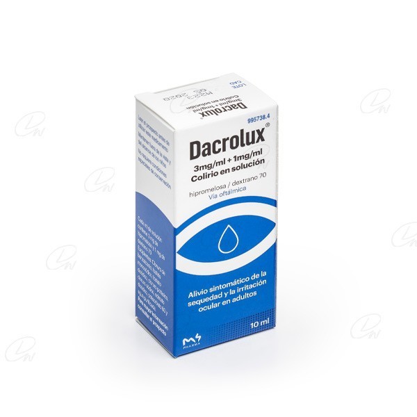 DACROLUX SOLUCION, 1 frasco de 10 ml