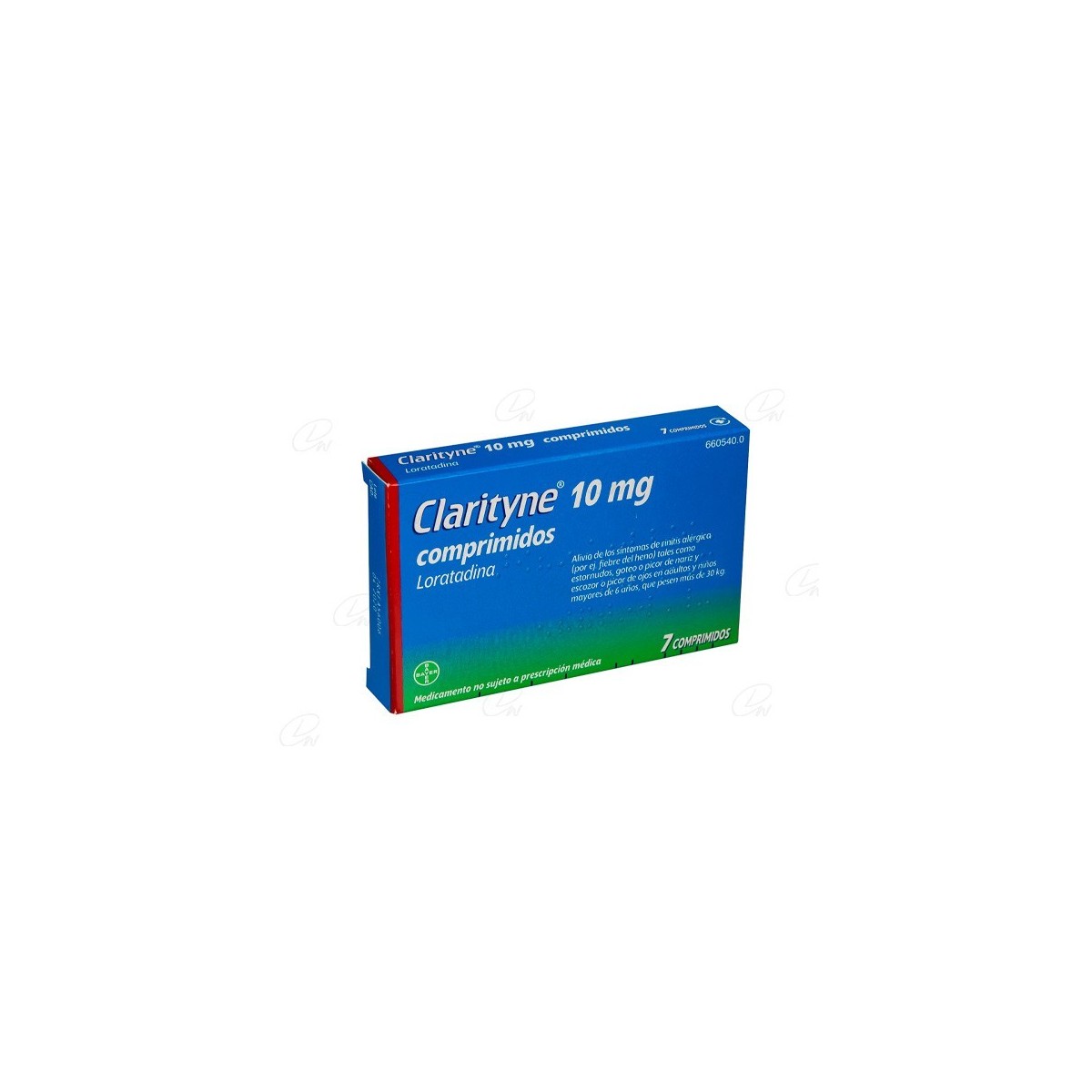 CLARITYNE 10 mg COMPRIMIDOS, 7 comprimidos