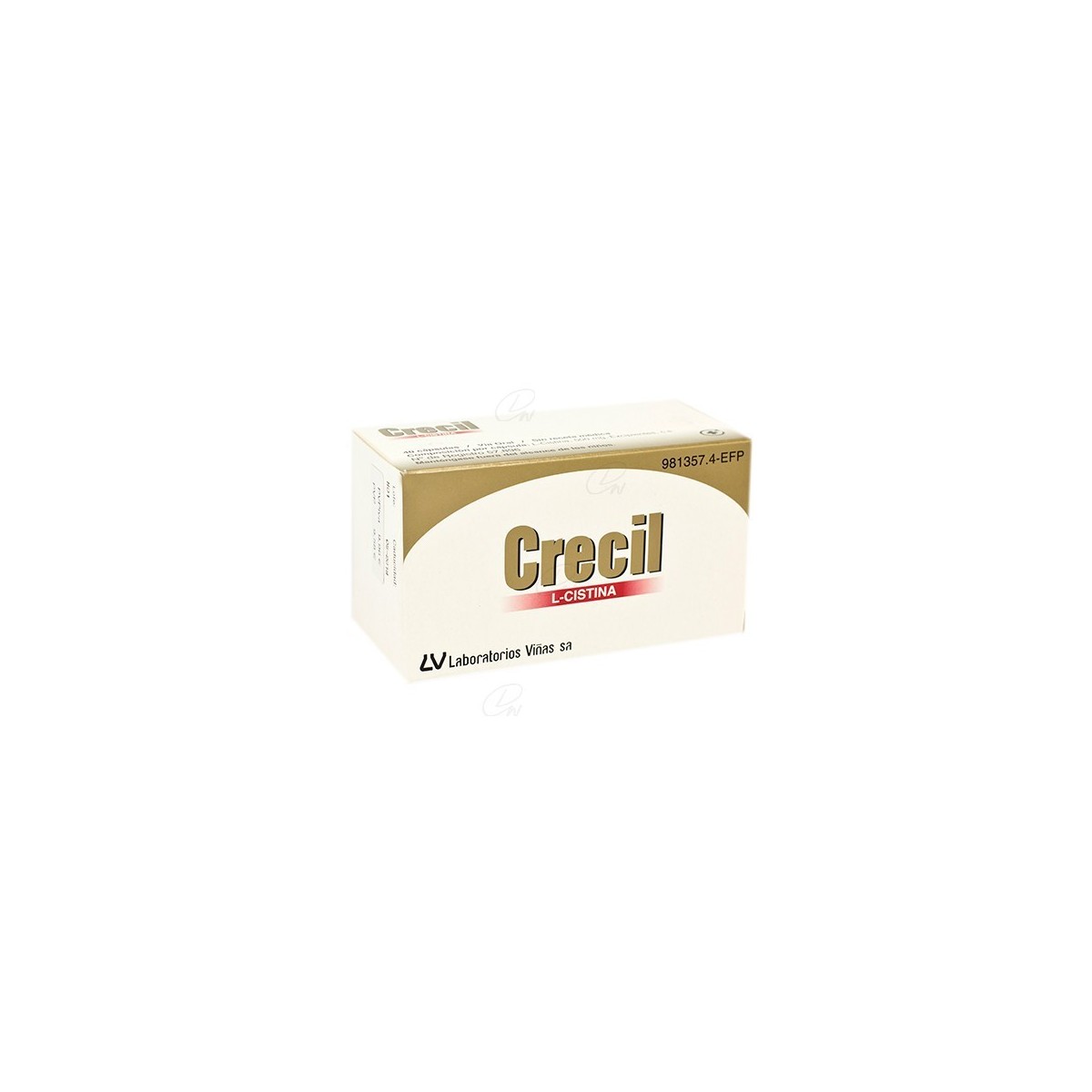 CRECIL 500 mg  CAPSULAS DURAS, 40 cápsulas