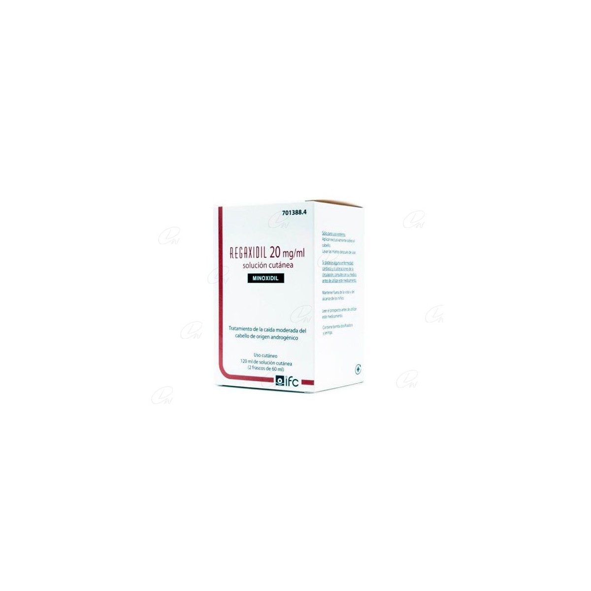 REGAXIDIL 20 MG/M SOLUCION CUTANEA 4 FRASCOS DE...