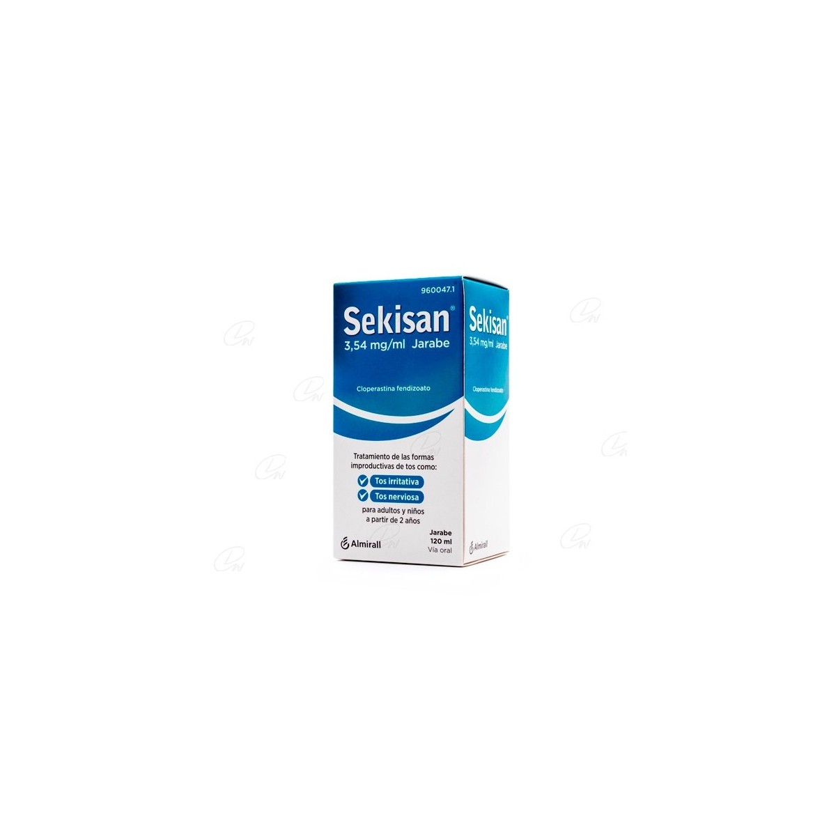SEKISAN 3,54 mg/ml JARABE, 1 frasco de 120 ml