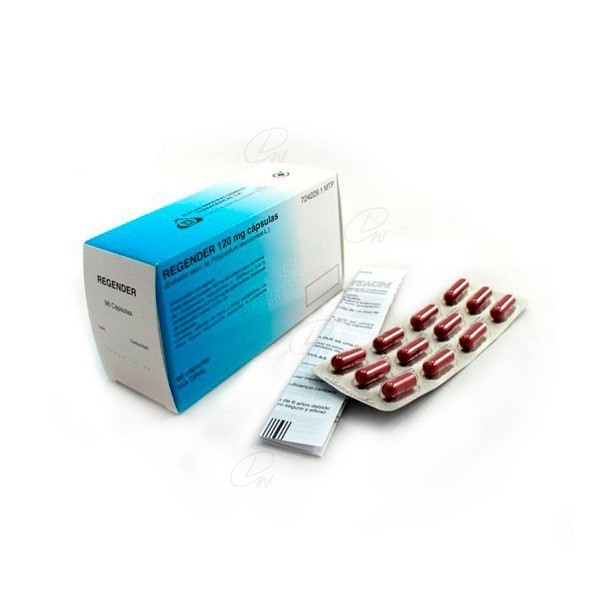 REGENDER 120 mg CAPSULAS DURAS, 96 cápsulas