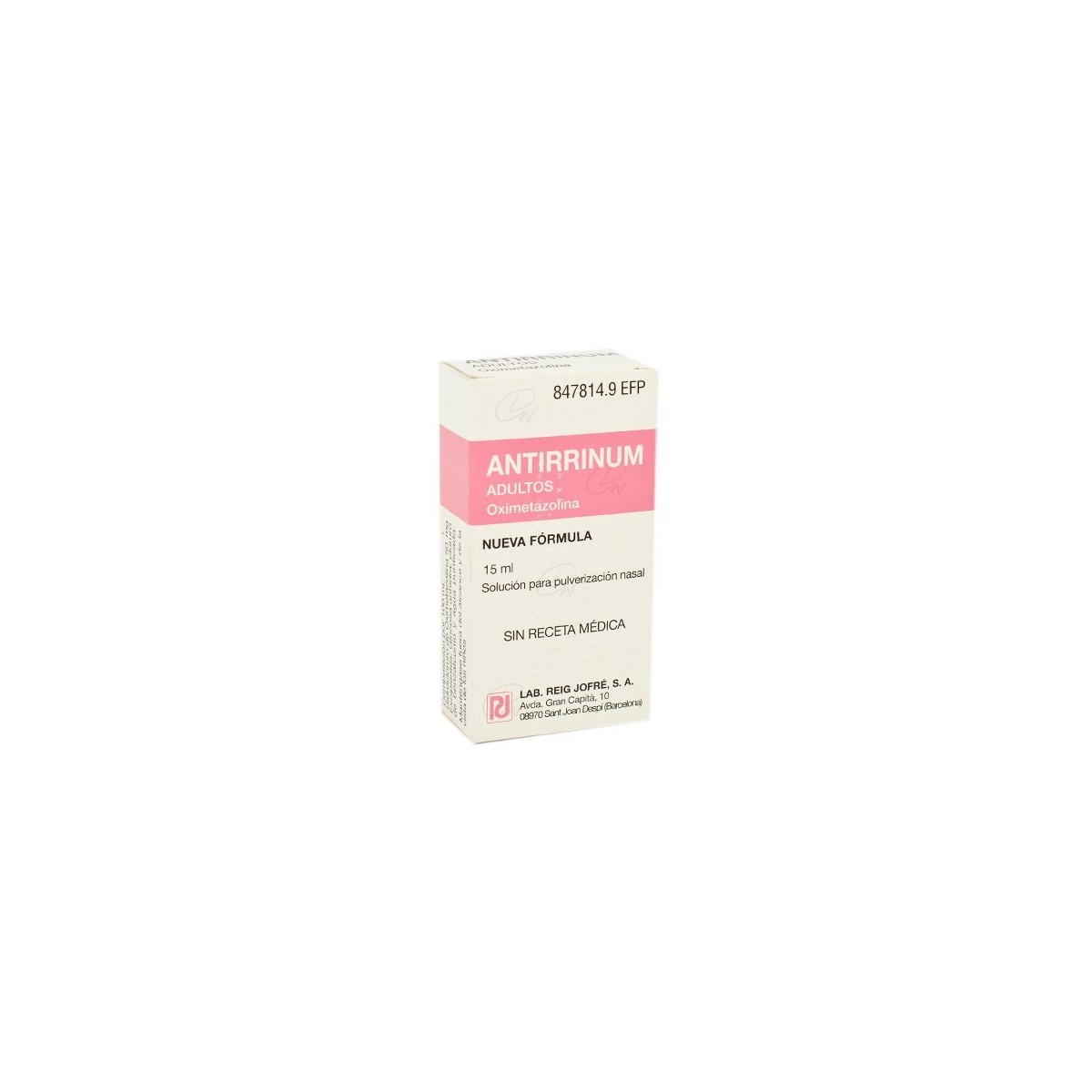 ANTIRRINUM ADULTOS,  envase pulverizador de 15 ml
