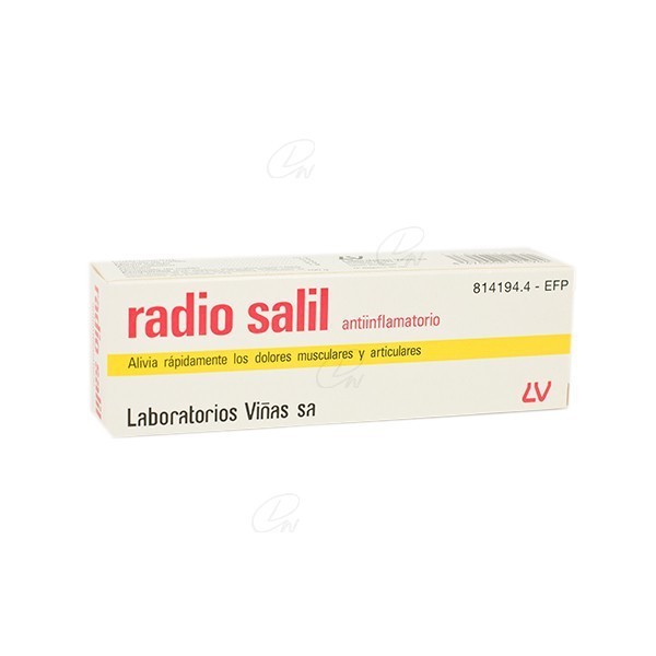RADIO SALIL ANTIINFLAMATORIO CREMA, 1 tubo de 30 g