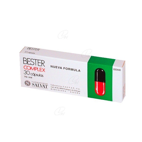 BESTER COMPLEX, 30 cápsulas