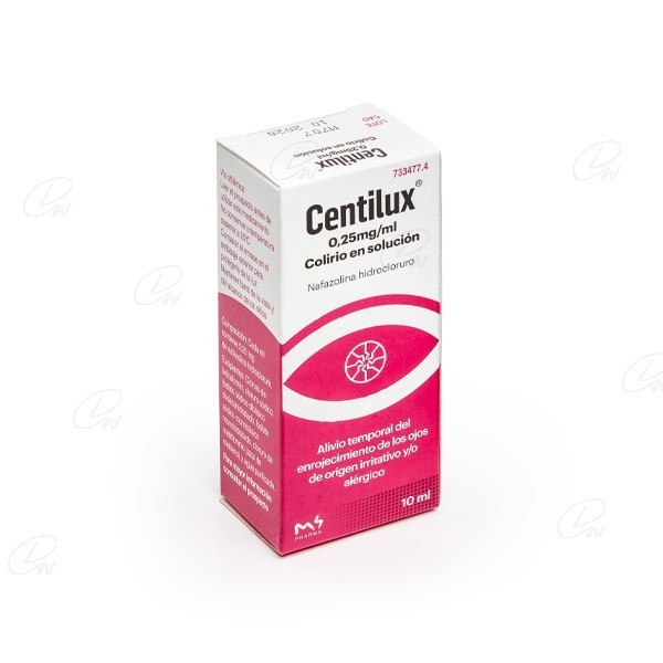 CENTILUX SOLUCION, 1 frasco de 10 ml