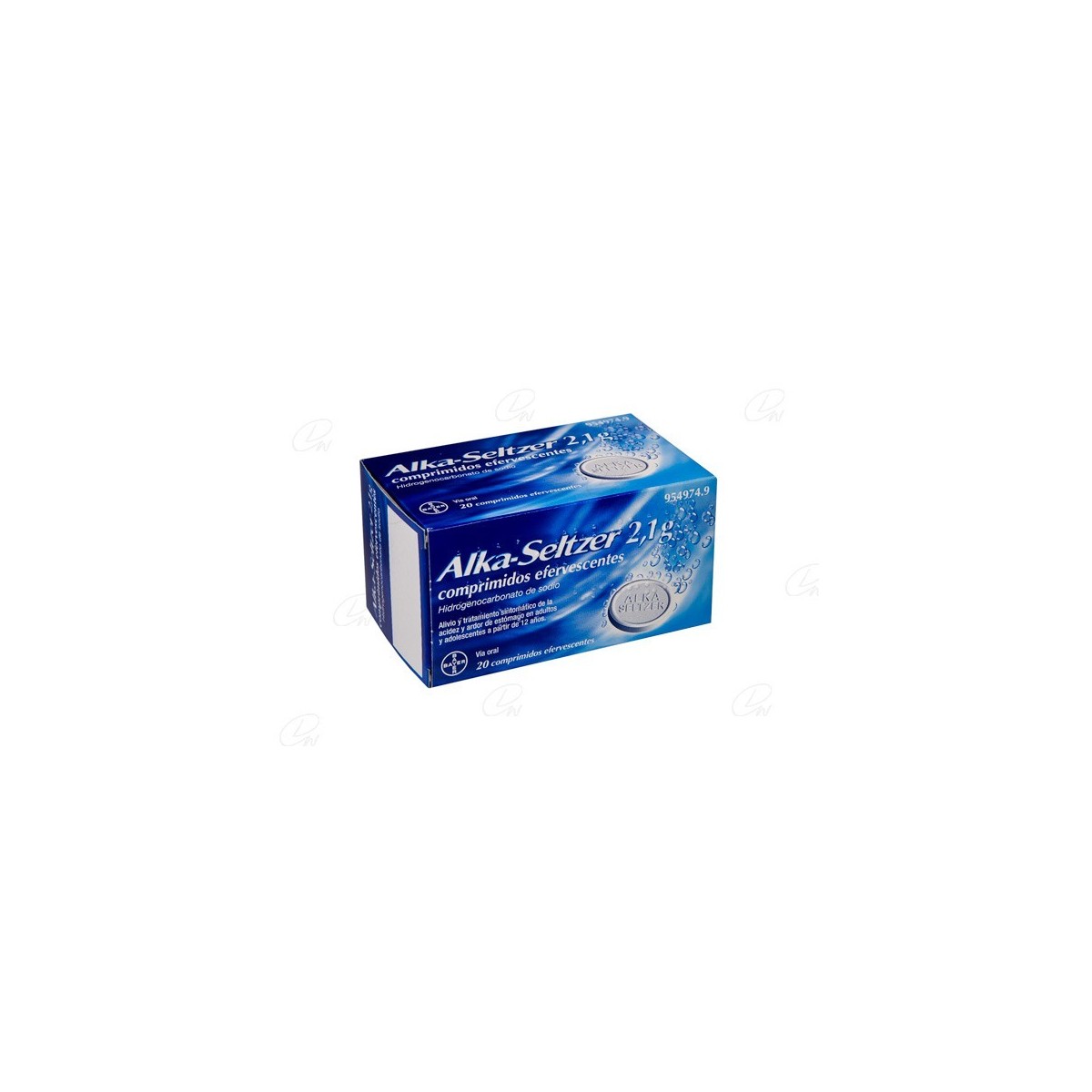 ALKA-SELTZER 2,1 g COMPRIMIDOS EFERVESCENTES,...