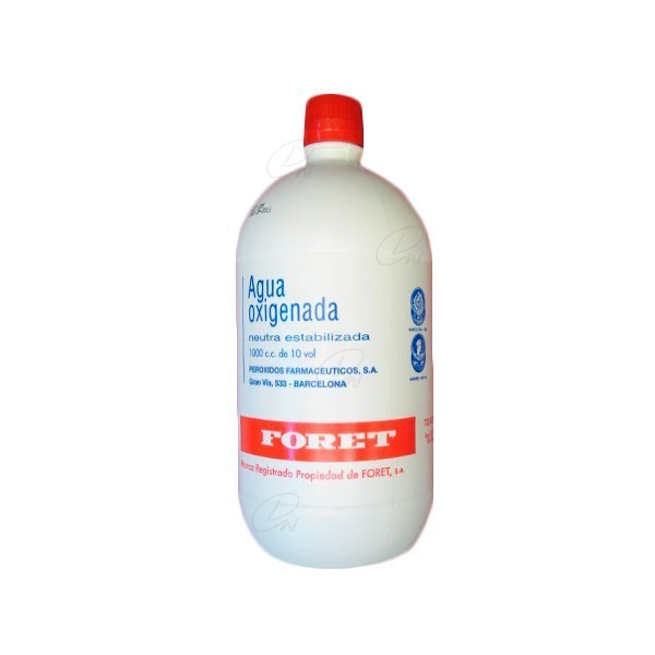AGUA OXIGENADA NEUTRA ESTABILIZADA FORET, 1 frasco de...