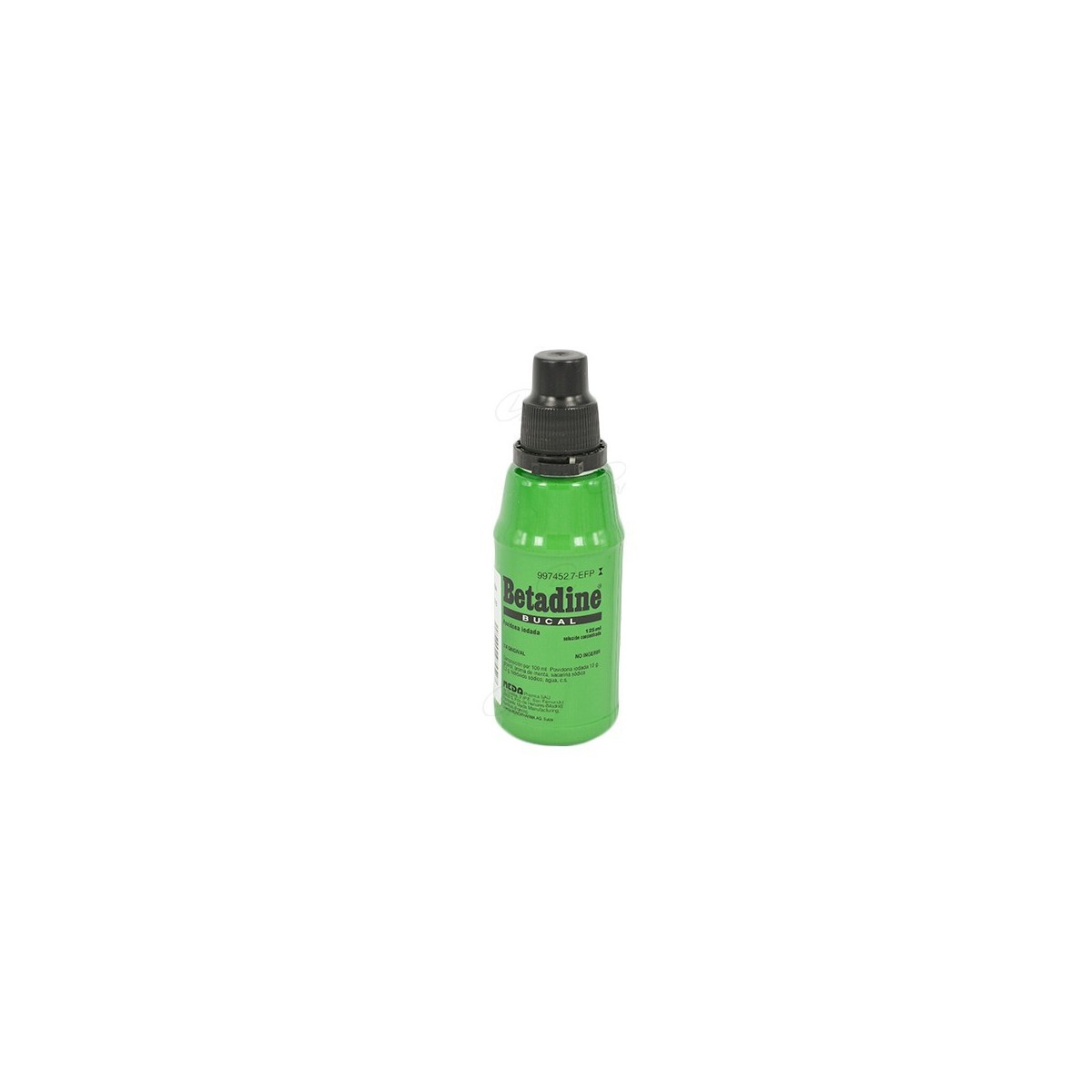 BETADINE BUCAL SOLUCION, 1 frasco de 125 ml