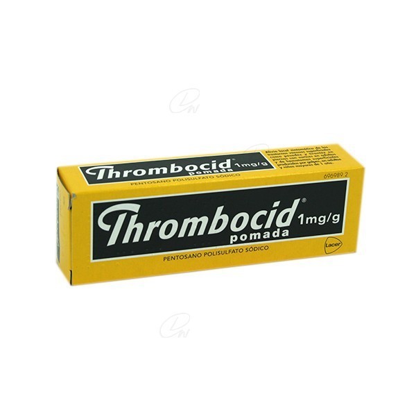 THROMBOCID 1mg/g POMADA, 1 tubo de 30 g