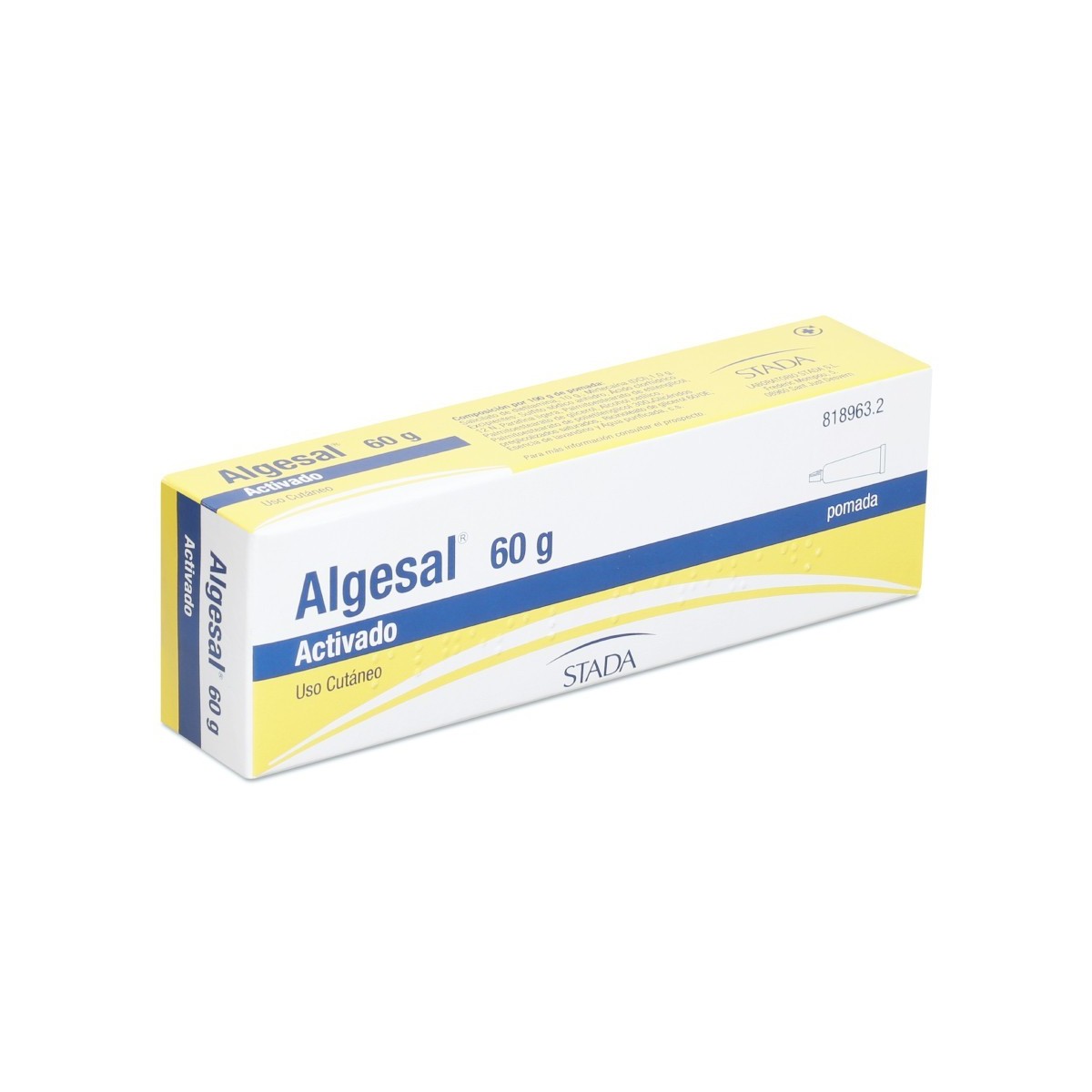 ALGESAL ACTIVADO, 1 tubo de 60 g
