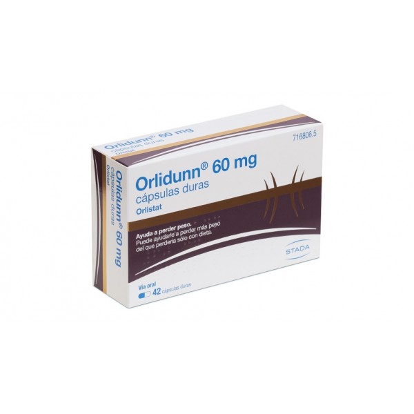 ORLIDUNN 60 MG 42 CAPSULAS
