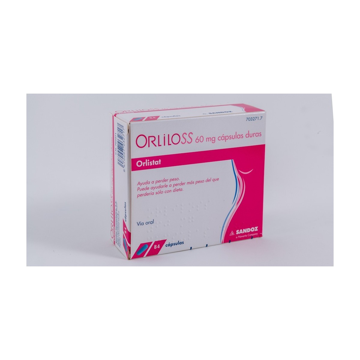ORLILOSS 60 MG CAPSULAS DURAS  (Blister)