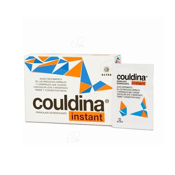 COULDINA INSTANT CON PARACETAMOL GRANULADO EFERVESCENTE,...