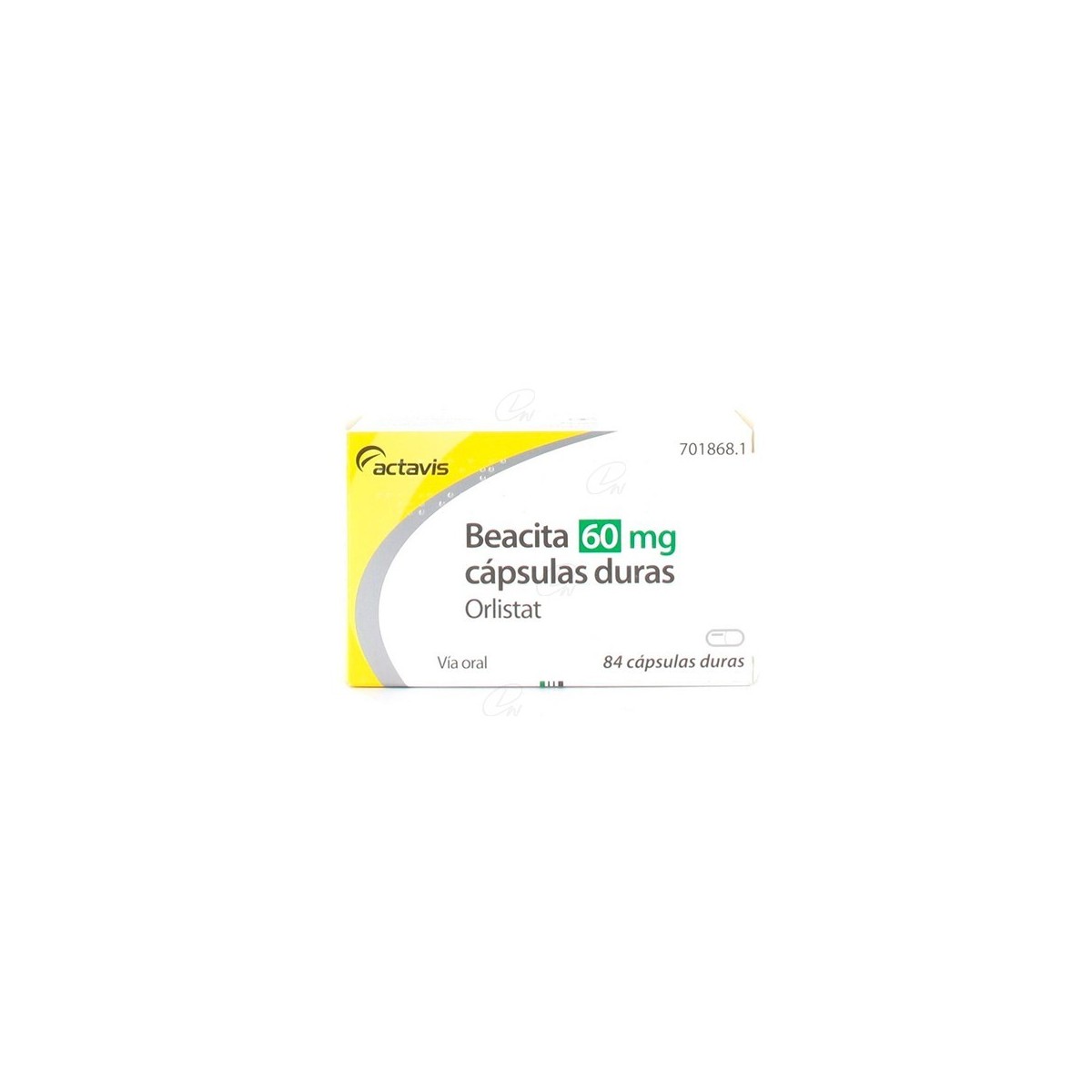 BEACITA 60 MG CAPSULAS DURAS 84 CAPSULAS DURAS
