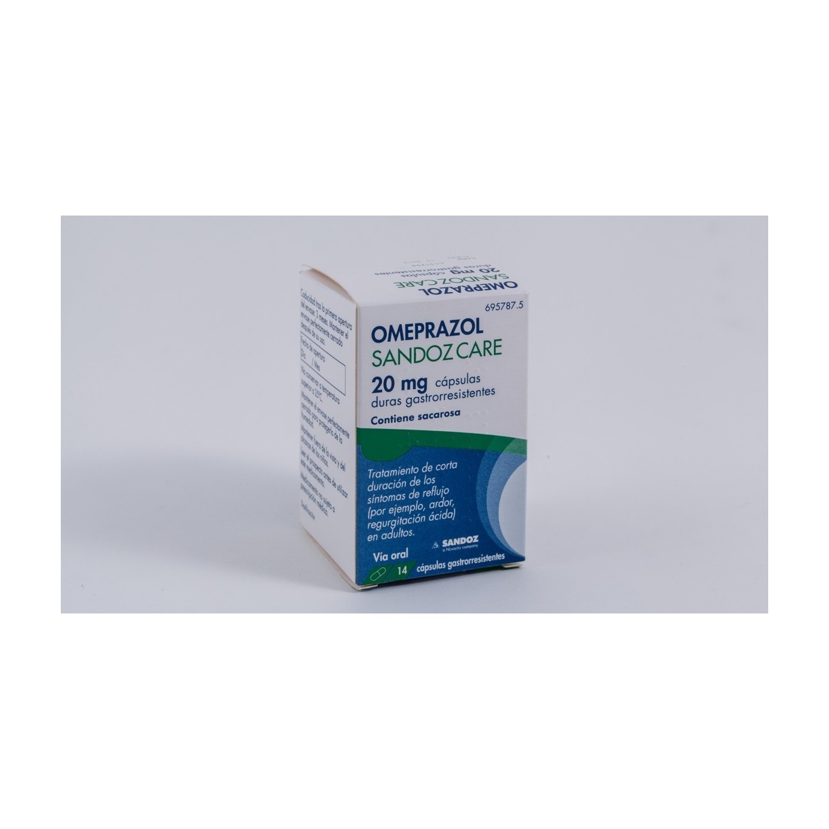 OMEPRAZOL SANDOZ CARE EFG 20 MG 14 CAPSULAS...