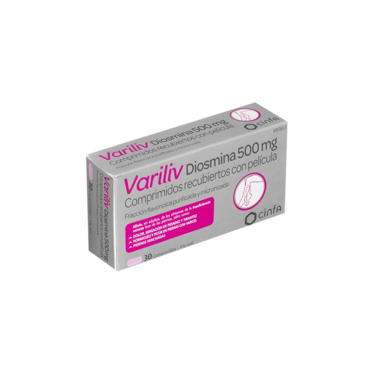 VARILIV DIOSMINA 500 MG 30 COMPRIMIDOS...