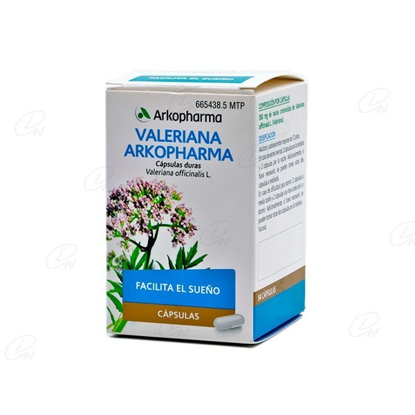 VALERIANA ARKOPHARMA 350 MG 45 CAPSULAS