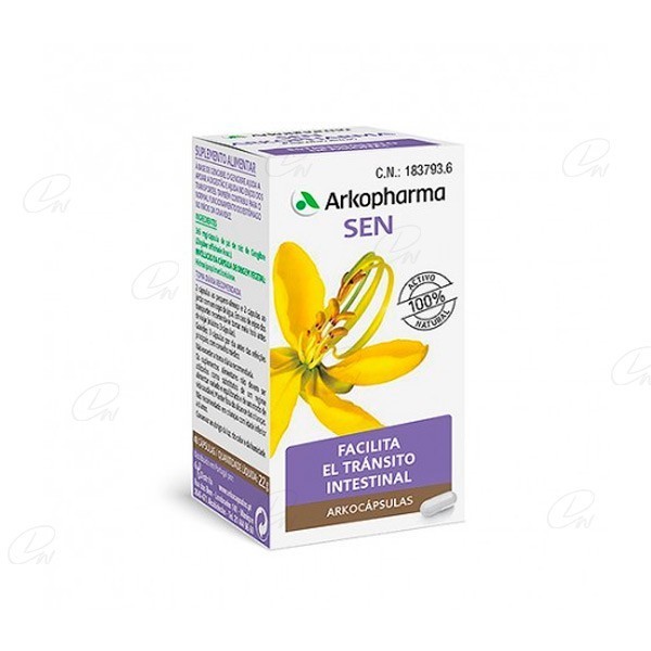 ARKOCAPSULAS SEN 300 mg CAPSULAS DURAS, 48 cápsulas