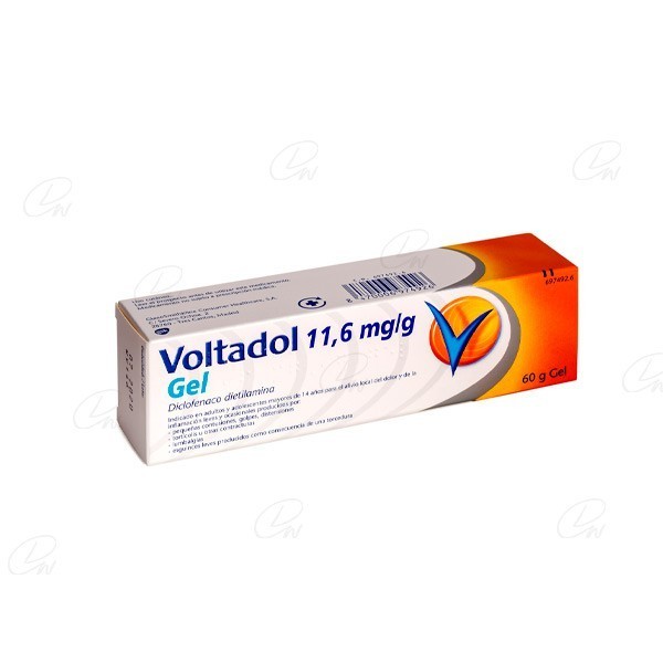 VOLTADOL 11,6 mg/g GEL, 100 g GEL
