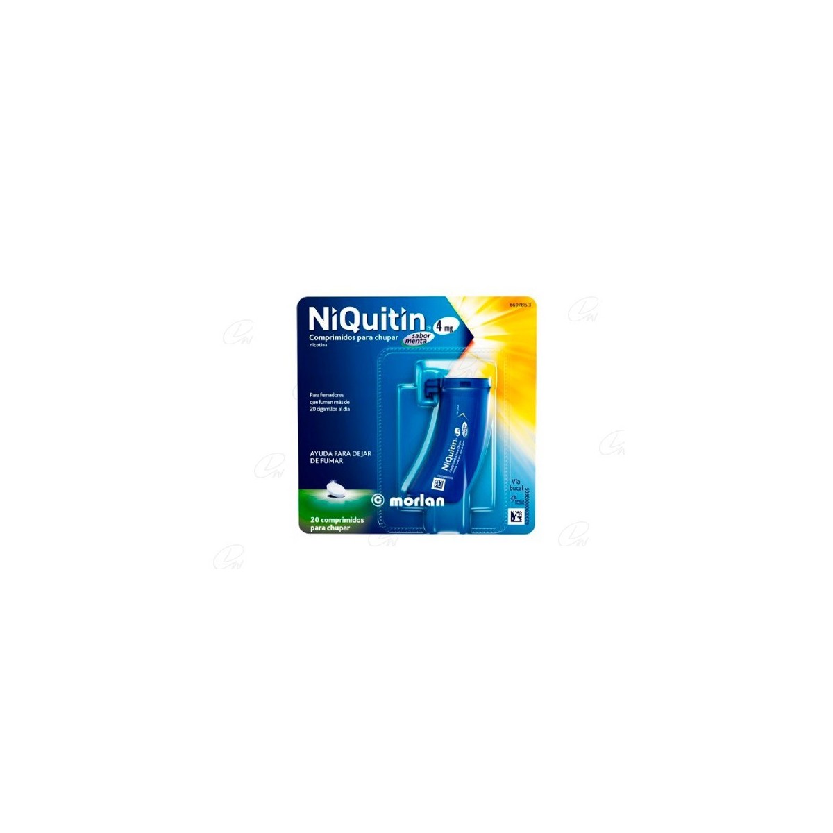 NIQUITIN 4 mg COMPRIMIDOS PARA CHUPAR SABOR...