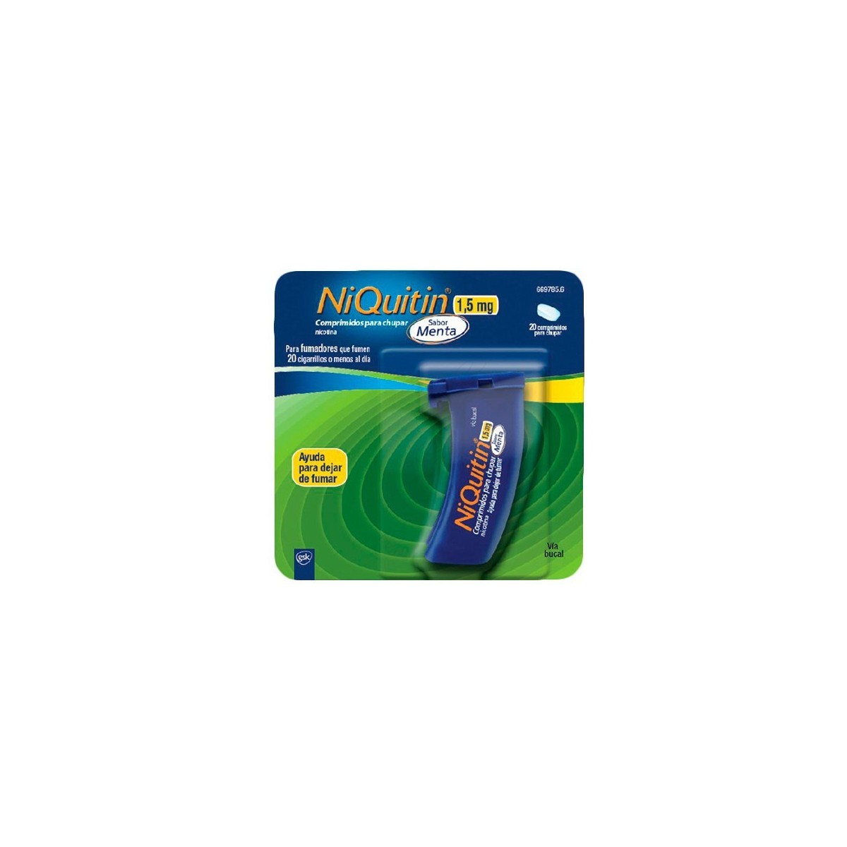 NIQUITIN 1,5 mg COMPRIMIDOS PARA CHUPAR SABOR...