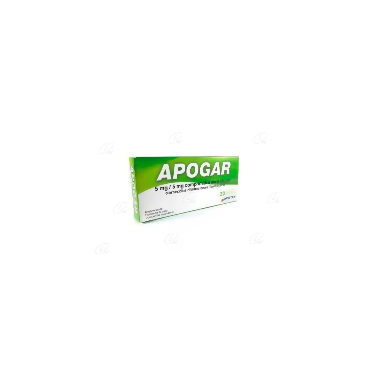 APOGAR 5MG/5MG COMPRIMIDOS PARA CHUPAR, 20...