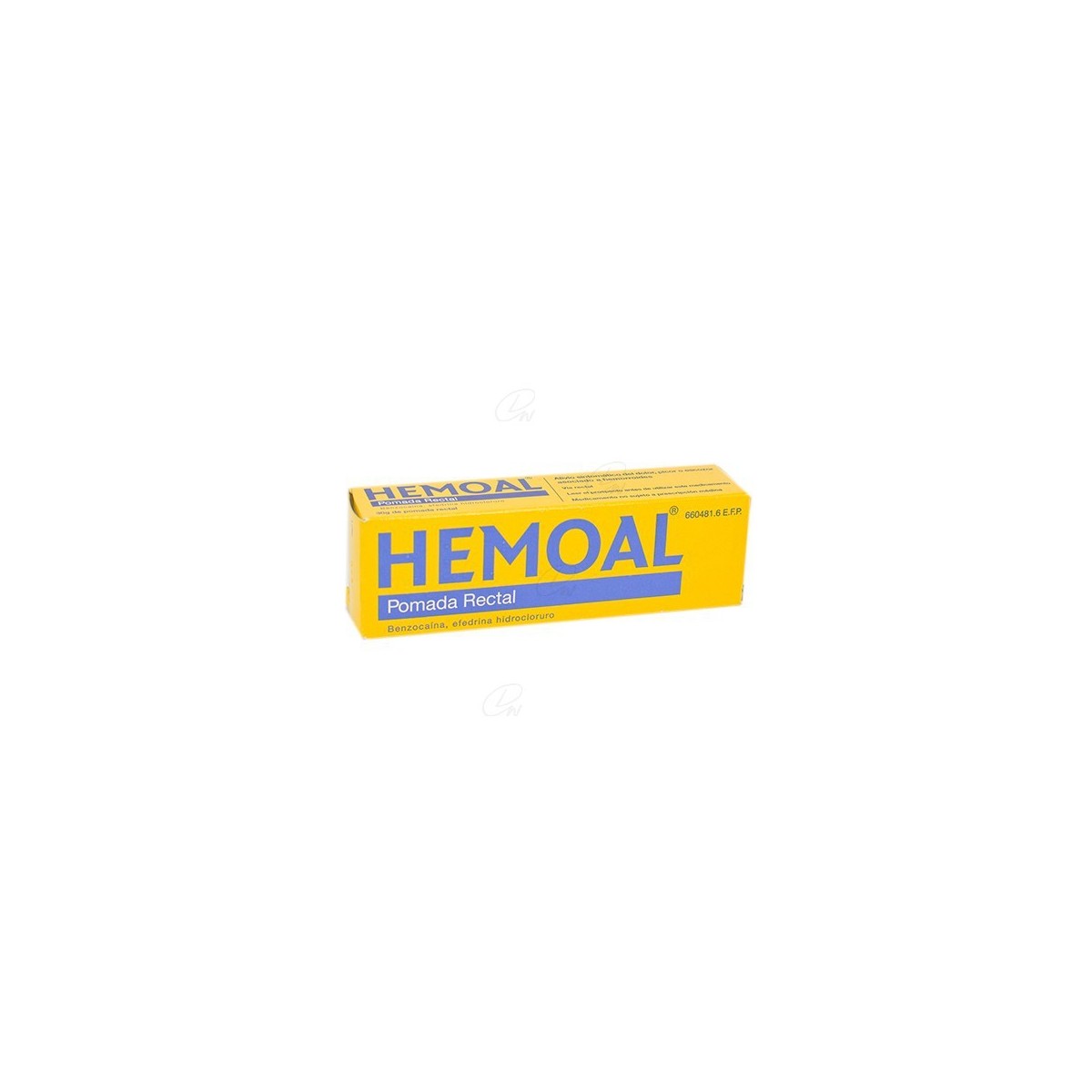 HEMOAL POMADA RECTAL, 1 tubo de 30 g