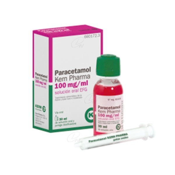 PARACETAMOL KERN PHARMA 100 mg/ml GOTAS ORALES EN...