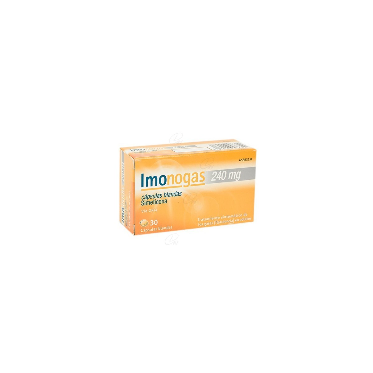 IMONOGAS 240 mg CAPSULAS BLANDAS, 30 cápsulas