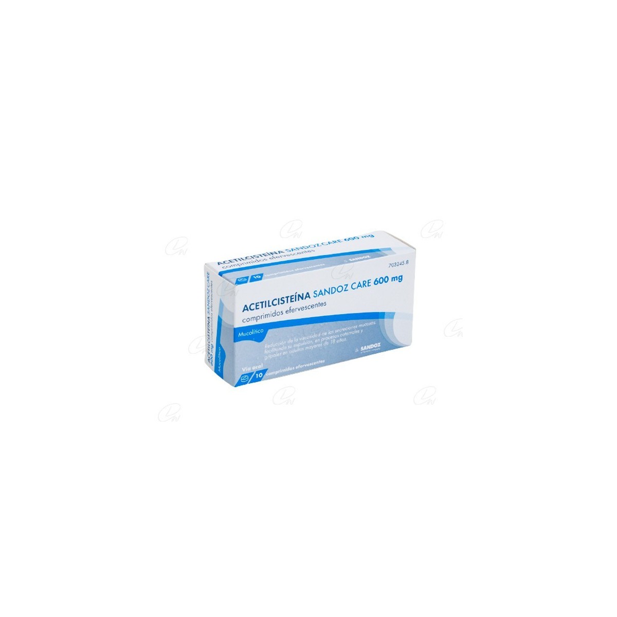 SANDOZCARE MUCOLITICO 600 mg comprimidos...