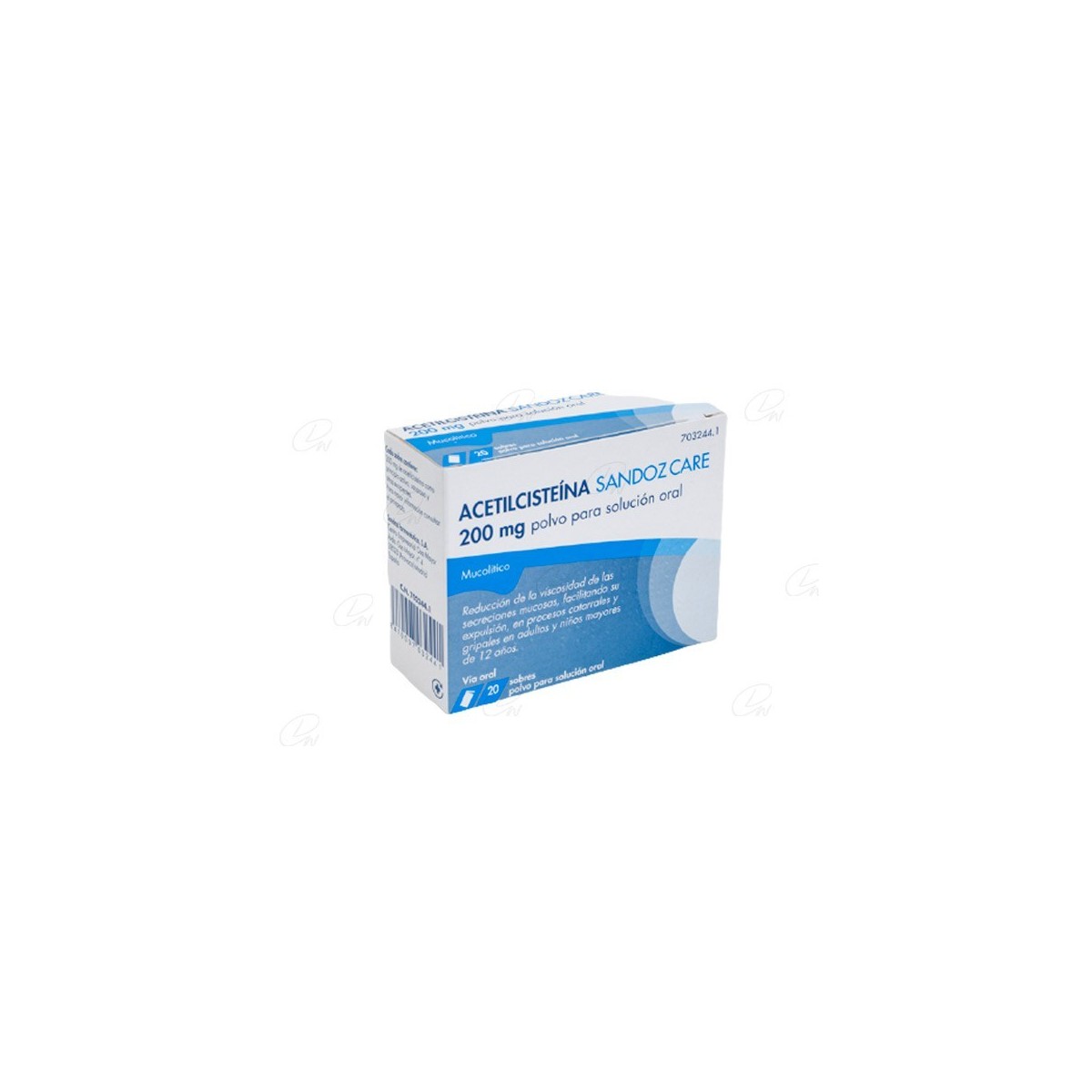 SANDOZCARE MUCOLITICO 200 mg POLVO PARA...