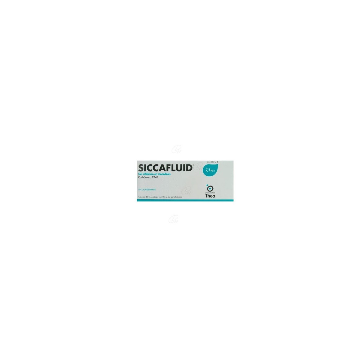 SICCAFLUID 2,5 mg/g GEL OFTALMICO EN UNIDOSIS,...