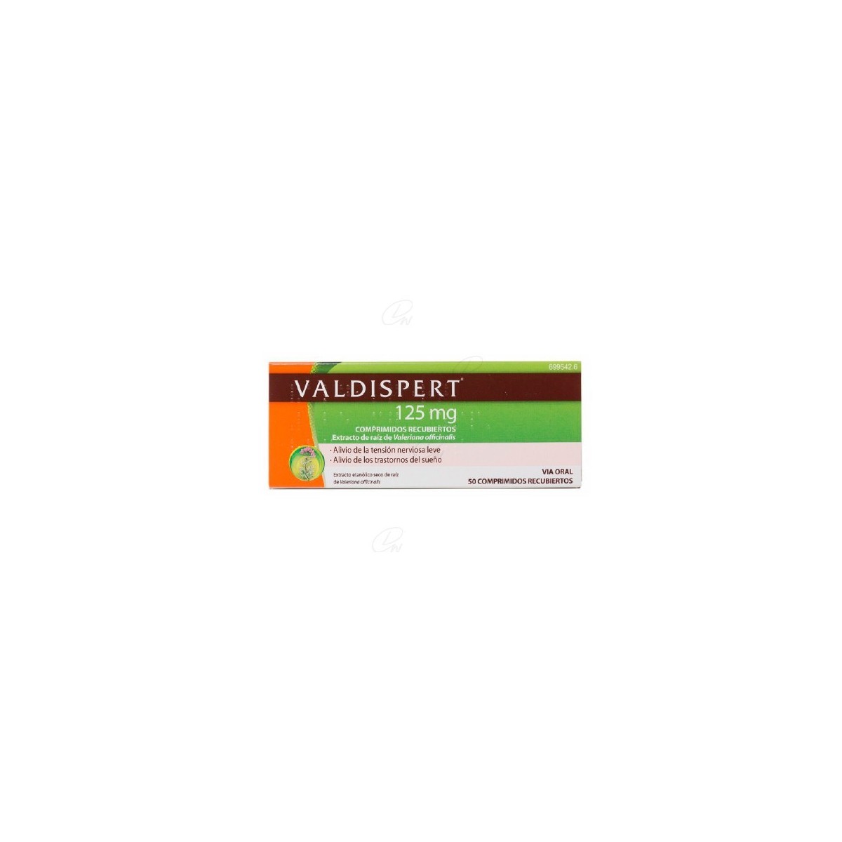 VALDISPERT 125 mg COMPRIMIDOS RECUBIERTOS, 50...