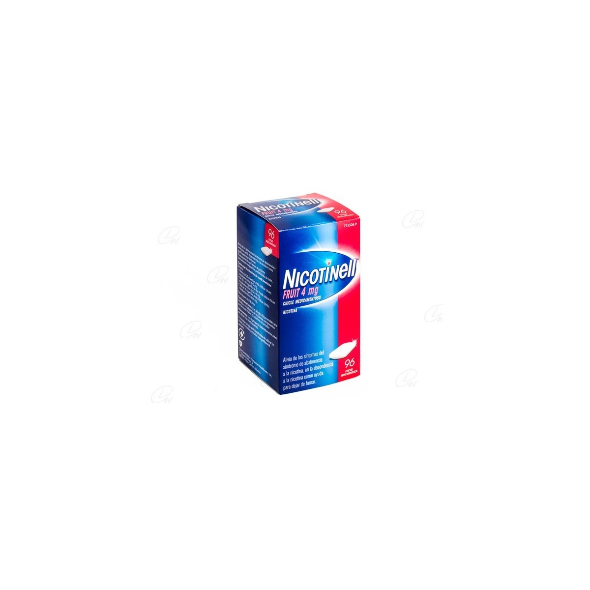 NICOTINELL FRUIT 2 mg CHICLE MEDICAMENTOSO, 96...