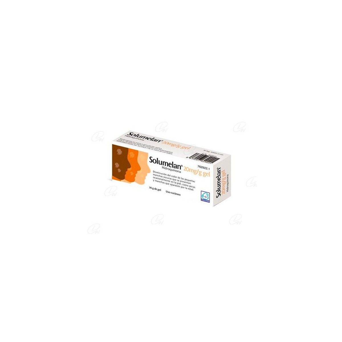 SOLUMELAN 20 mg/g GEL, 1 tubo de 30 g