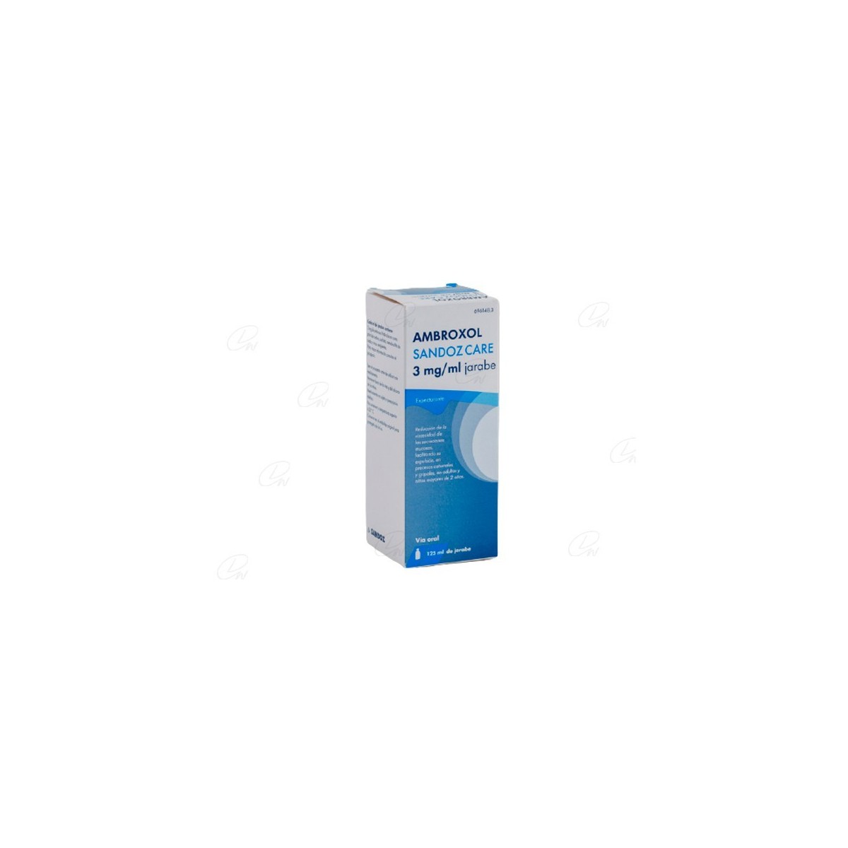 AMBROXOL SANDOZ 3mg/ml JARABE EFG, 1 frasco de...