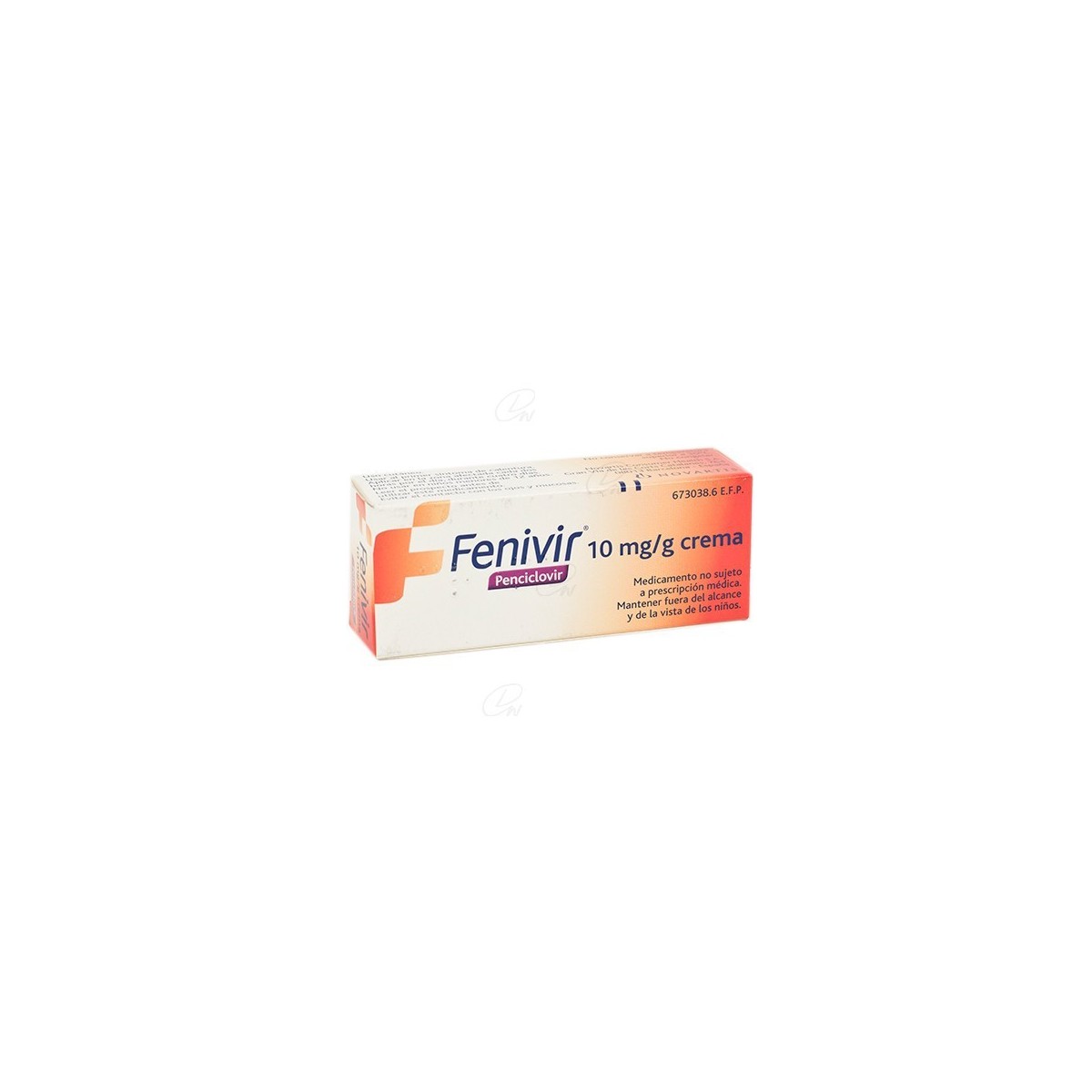 FENIVIR 10 mg/g CREMA, 1 tubo de 2 g