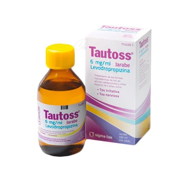 TAUTOSS 6mg/ml JARABE, 1 frasco de 200 ml