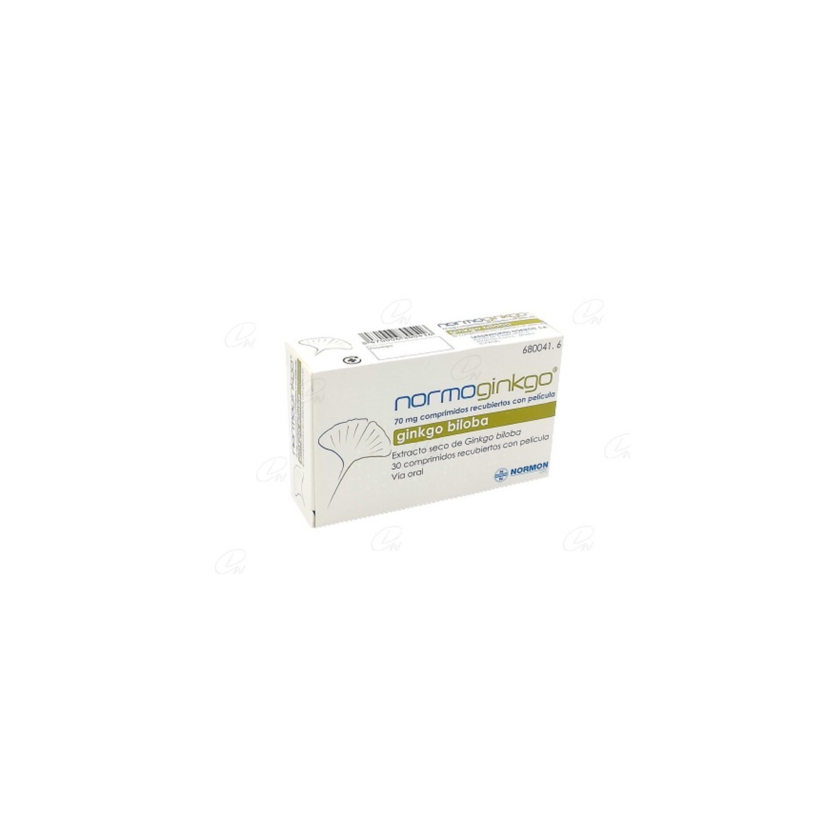 NORMOGINKGO 70 mg COMPRIMIDOS RECUBIERTOS CON...